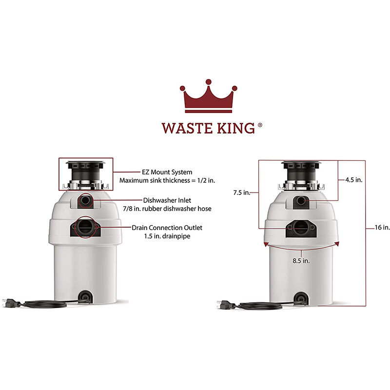 Waste King L8000 Waste Disposer - Thumbnail 2
