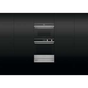 Fisher & Paykel Series 9 24 in. 1.3 cu. ft. Steam Electric Single Wall Oven with True European Convection - Stainless Steel, , hires