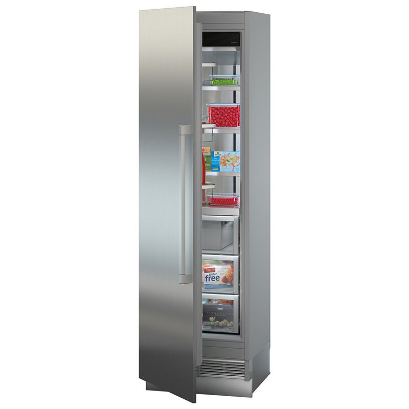 Liebherr Monolith Series 24 in. 11.5 cu. ft. Built-In Upright Smart Freezer with Ice Maker, Adjustable Shelves & Digital Control - Custom Panel Ready, , hires