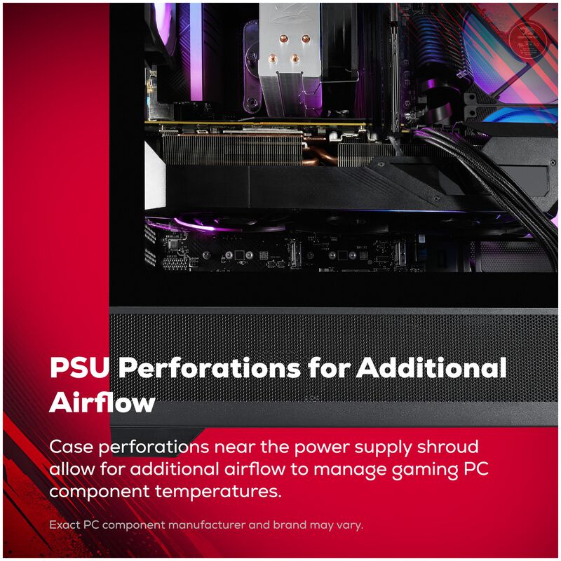 iBUYPOWER Element SE Gaming Desktop with AMD Ryzen 5 5500, 3.6 GHz, 6-Core CPU, NVIDIA GeForce RTX 3050, 6GB VRAM GPU, 16 GB RAM, 1 TB SSD & Windows 11 Home - Black, , hires