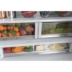 Cafe 36 in. 27.8 cu. ft. Smart French Door Refrigerator with Ice & Water Dispenser - Stainless Steel, Stainless Steel, hires