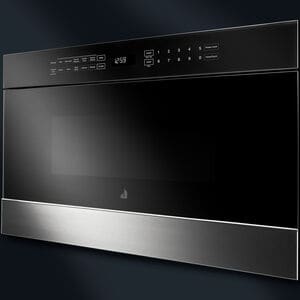 JennAir Noir 24 in. 1.2 cu. ft. 950W Drawer Microwave with Sensor Cooking - Floating Glass Black, , hires