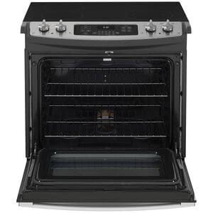 GE 30 in. 4.4 cu. ft. Drop-In Electric Range with Smoothtop Burners - Stainless Steel, , hires