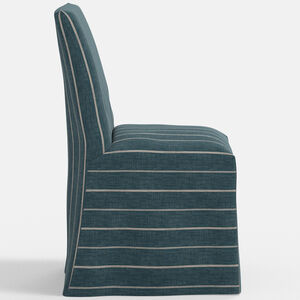 Skyline Furniture Linen Fabric Slipcover Dining Chair - Fritz Indigo, Indigo, hires