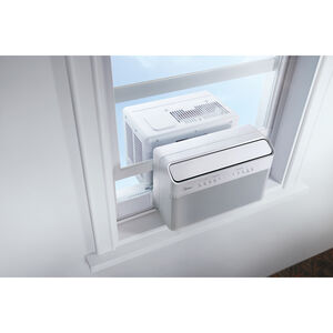 Midea 12,000 BTU 115V U-Shaped Smart Energy Star Window Air Conditioner with Inverter, 3 Fan Speeds, Sleep Mode & Remote Control - White, , hires