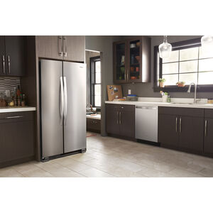 Whirlpool 36 in. 25.1 cu. ft. Side by Side Refrigerator - Monochromatic Stainless Steel, Monochromatic Stainless Steel, hires