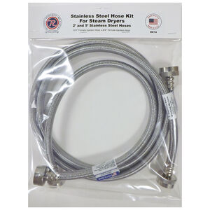 NDA 2' and 5' Stainless Steel Steam Dryer Hose, , hires