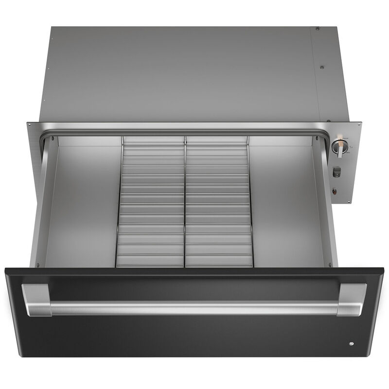 Cafe 30 in. 1.9 cu. ft. Warming Drawer with Variable Temperature Controls & Electronic Humidity Controls - Matte Black, , hires