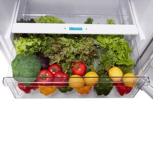 Midea 28 in. 14.2 cu. ft. Counter Depth Garage-Ready Top Freezer Refrigerator - Stainless Steel, Stainless Steel, hires