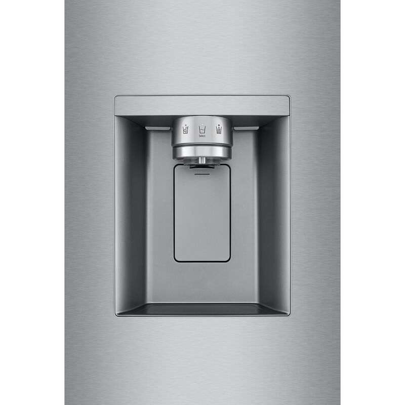 LG 36 in. 23.7 cu. ft. Smart Counter Depth French Door Refrigerator with Ice & Water Dispenser - Printproof Stainless Steel, , hires