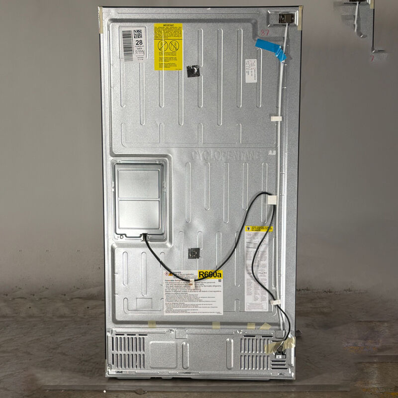 GE Profile 36 in. 27.9 cu. ft. Smart 4-Door French Door Refrigerator with Ice & Water Dispenser - Fingerprint Resistant Stainless (Open Box Excellent Condition), , hires