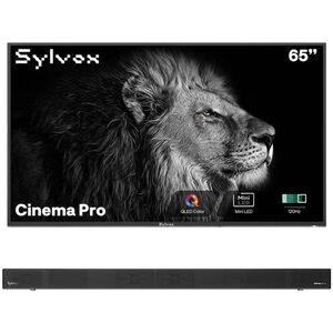 Sylvox - Cinema Pro 65" Class Full Sun 4K UHD QLED Smart Google Outdoor TV, , hires