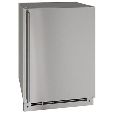 U-Line 24 in. 5.6 cu. ft. Beer Dispenser with Digital Controls & Digital Thermostat - Stainless Steel | OKR124SS01A