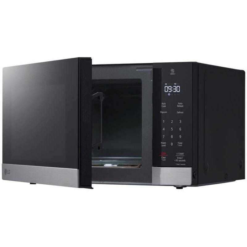 LG 18 in. 0.9 cu. ft. 1000W Countertop Microwave with Sensor Cooking - Stainless Steel, , hires