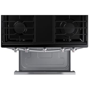 Samsung 30 in. 6 cu. ft. Smart Gas Range with 4 Sealed Burners & Griddle - Stainless Steel, Stainless Steel, hires