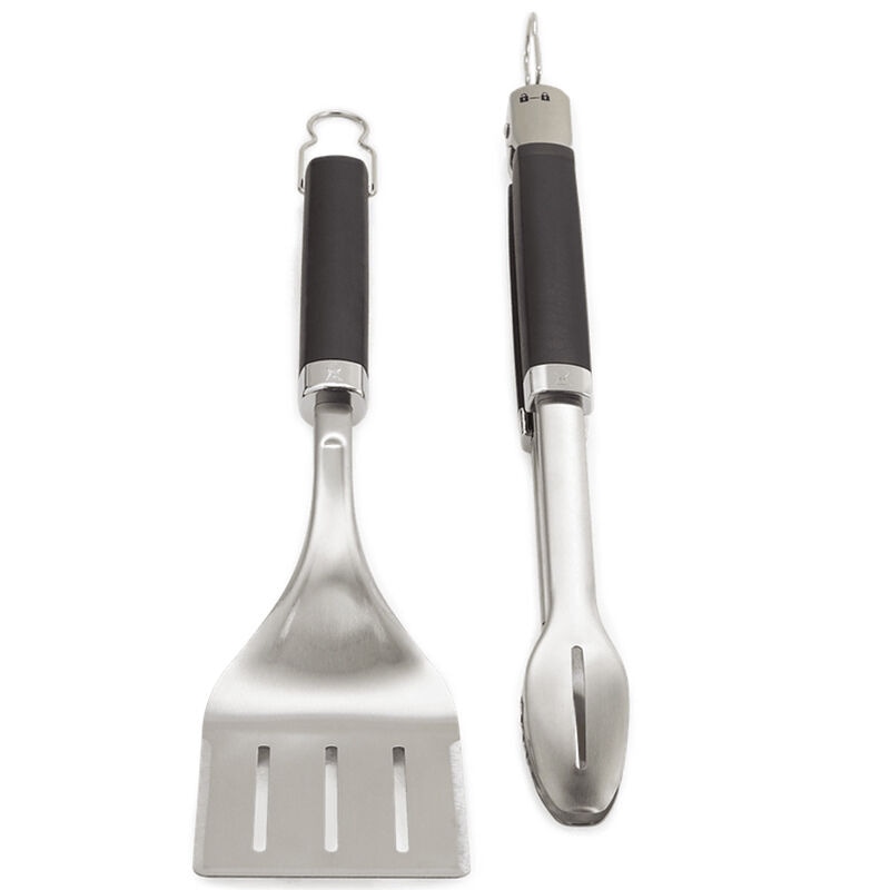 Precision Grill Tongs & Spatula Set, Cooking, Grilling Tools
