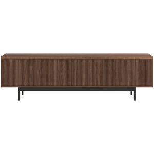 Preston & Cole Everett 70" Wide TV Stand for TVs up to 75" - Satin Walnut, , hires