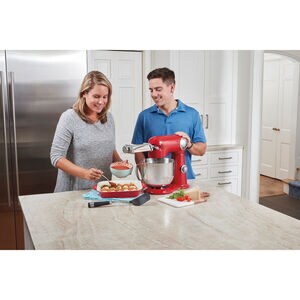 Cuisinart Precision Master 12-Speed 5.5-Quart Electric Stand Mixer with Tilt-Head & 3 Attachments - Agave Green, , hires