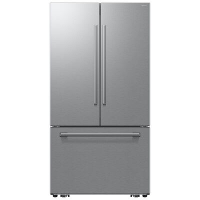 Samsung Bespoke 36 in. 29.5 cu. ft. Smart French Door Refrigerator with Internal Water Dispenser - Fingerprint Resistant Stainless | RF70H30KER