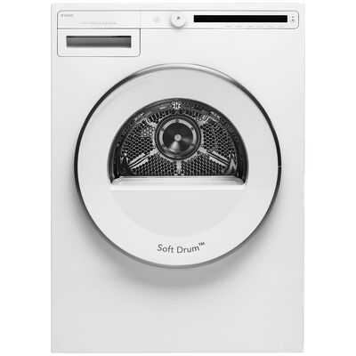 Asko Classic Series 23 in. 4.1 cu. ft. Stackable Electric Dryer with Sensor Dry - White | T208VW