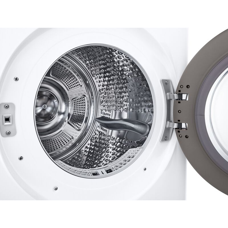 LG 27 in. 7.8 cu. ft. Smart Stackable Ventless Electric Dryer with Heat Pump & Sensor Dry - White, , hires