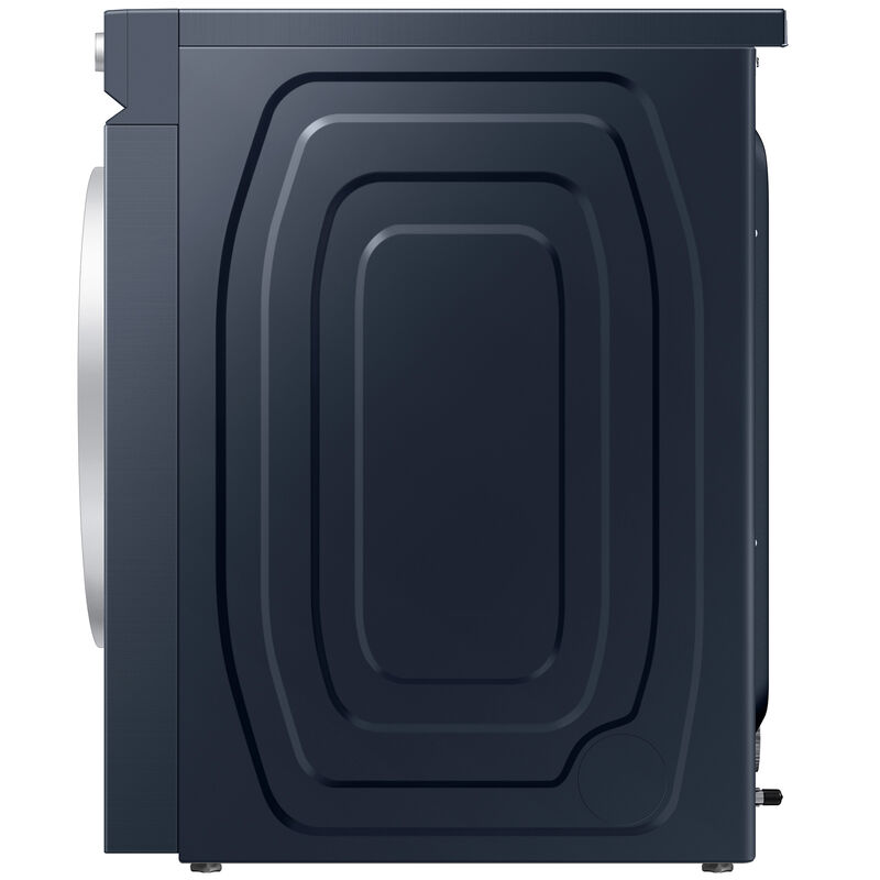 Samsung Bespoke 27 in. 7.6 cu ft. Smart Stackable Gas Dryer with AI Optimal Dry, Super Speed Dry, Sensor Dry, Sanitize & Steam Cycle - Brushed Navy, Brushed Navy, hires