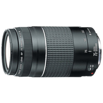Canon EF 75-300mm F/4-5.6 III Autofocus Telephoto Zoom Lens | EF 75-300MM