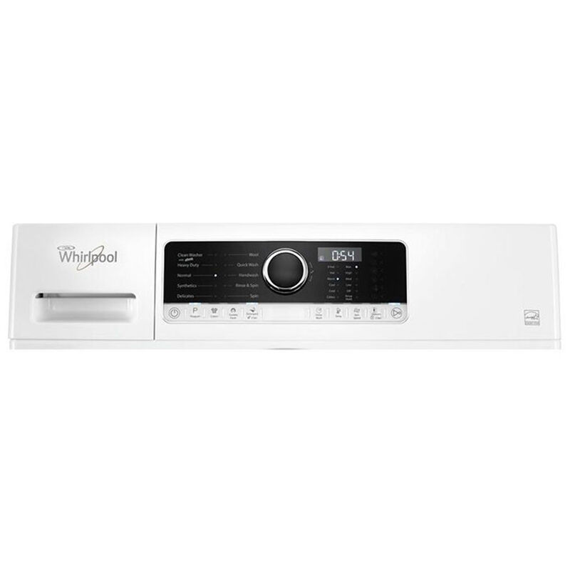 Whirlpool 24 in. 1.9 cu. ft. Stackable Front Load Washer with Detergent Dosing Aid & Sanitize Cycle - White, , hires