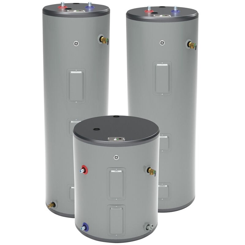 GE Electric 40 Gallon Tall Water Heater with 8-Year Parts Warranty, , hires