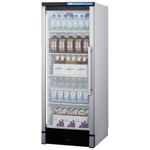 Summit Commercial 24 in. 9.9 cu. ft. Beverage Center with Adjustable Shelves & Digital Control - Stainless Steel, , hires