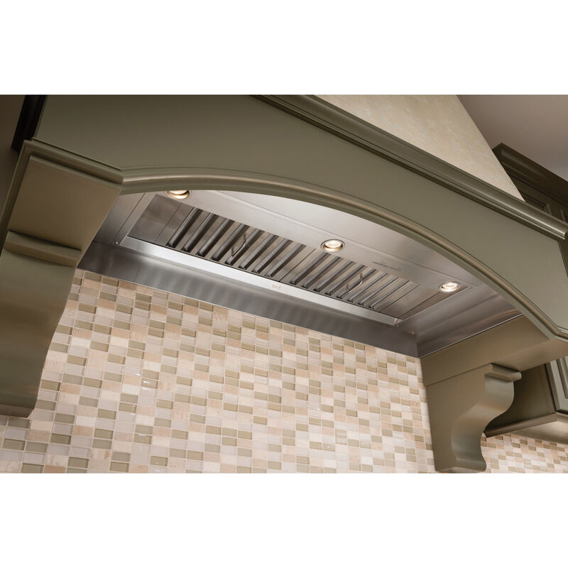 Best 43 in. Standard Style Range Hood with 4 Speed Settings, 1500 CFM, Ducted Venting & 3 Halogen Lights - Stainless Steel, , hires