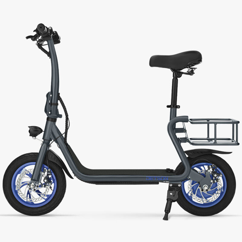 Jetson - Ryder Electric Scooter w/ 12mi Max Operating Range 15.5 Max Speed - Gray | P.C. Son