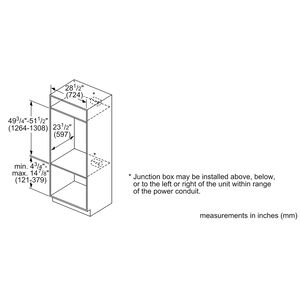 Bosch 800 Series 30 in. 9.2 cu. ft. Top Control Electric Double Wall Oven with True European Convection - Black Stainless, , hires