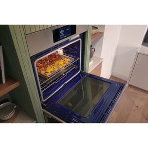 LG Studio 30 in. 9.4 cu. ft. Smart Front Control Speed/ SteamElectric Double Wall Oven with True European Convection - Stainless Steel, , hires