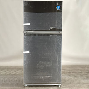 Midea 30 in. 18.1 cu. ft. Garage-Ready Top Freezer Refrigerator - Stainless Steel (Open Box Good Condition), , hires