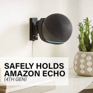 Sanus - Tilt and Swivel Mount for Amazon Echo (4th Gen) - Black, , hires