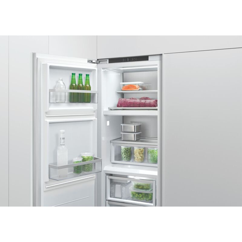Fisher & Paykel Series 9 24 in. 10.7 cu. ft. Built-In Frost Free Smart Upright Freezer with Ice-Maker & Adjustable Shelves - Custom Panel Ready, , hires