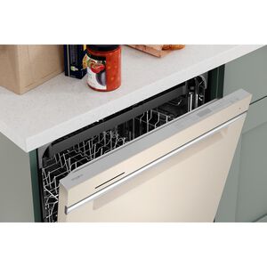 Whirlpool 24 in. Top Control Dishwasher with 47 dBa Sound Level, 3rd-Rack & Pocket - Biscuit, , hires