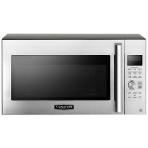 Signature Kitchen Suite 30 in. 1.7 cu. ft. Over-the-Range Smart Microwave with 10 Power Levels, 300 CFM & Sensor Cooking Controls - Stainless Steel, , hires
