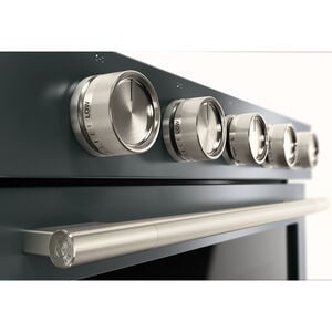 KitchenAid 30 in. 5.0 cu. ft. Smart Air-Fry True European Convection Steam Slide-In Gas Range with 5 Sealed Burners & Griddle - Juniper, , hires