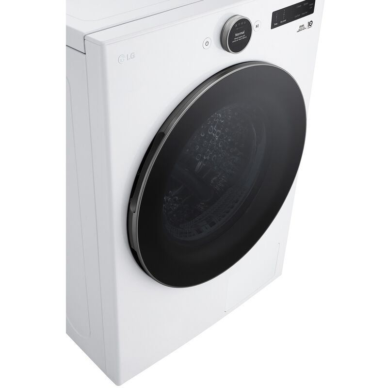 LG 27 in. 7.8 cu. ft. Smart Stackable Ventless Electric Dryer with Heat Pump & Sensor Dry - White, , hires