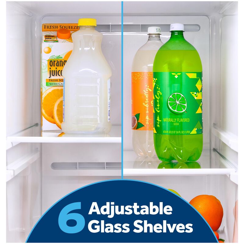 GE 36 in. 23.6 cu. ft. Counter Depth Side-by-Side Refrigerator with Ice & Water Dispenser - White, , hires