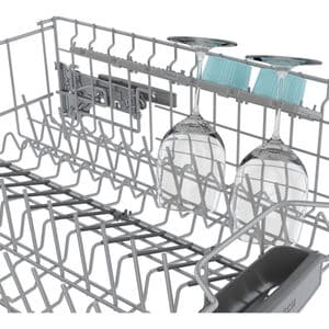 Bosch 300 Series 24 in. Front Control Smart Dishwasher with 46 dBa Sound Level, 3rd-Rack, PureDry & Pocket - White, , hires