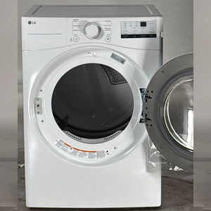 LG 27 in. 7.4 cu. ft. Stackable Gas Dryer with Sensor Dry Technology - White (Open Box Excellent Condition), , hires