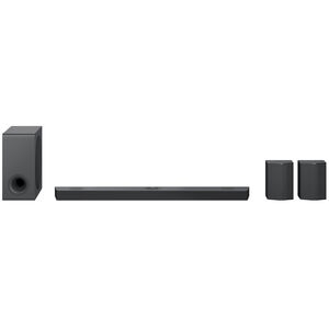 LG - 9.1.3ch Dolby Atmos Soundbar with Wireless Subwoofer and Rear Speakers - Black
