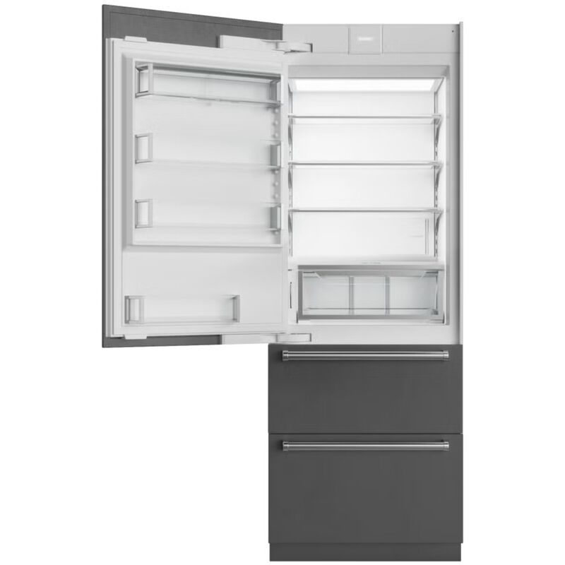 Sub-Zero Designer Series 30 in. Built-In 15.6 cu. ft. Left- Hinged Smart Counter Depth Bottom Freezer Refrigerator with Internal Filtered Water Dispenser - Custom Panel Ready, , hires