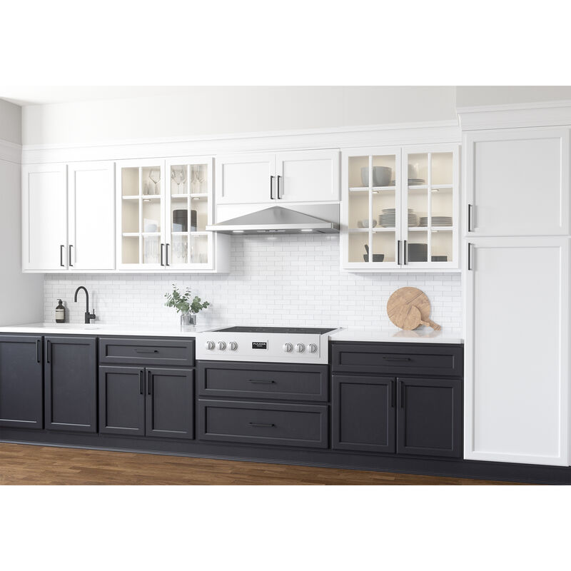 Zephyr 36 in. Convertible Standard Style Range Hood with 400 CFM, 3 Fan Speeds & 2 LED Lights - Stainless Steel, , hires