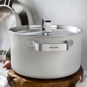 ZWILLING Pure 8-pc Stainless Steel Cookware Set - Ivory, Ivory, hires