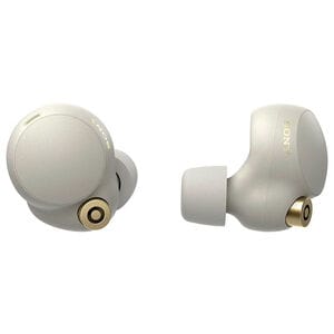 Sony - WF-1000XM4 True Wireless Noise Cancelling In-Ear Headphones - Silver, , hires