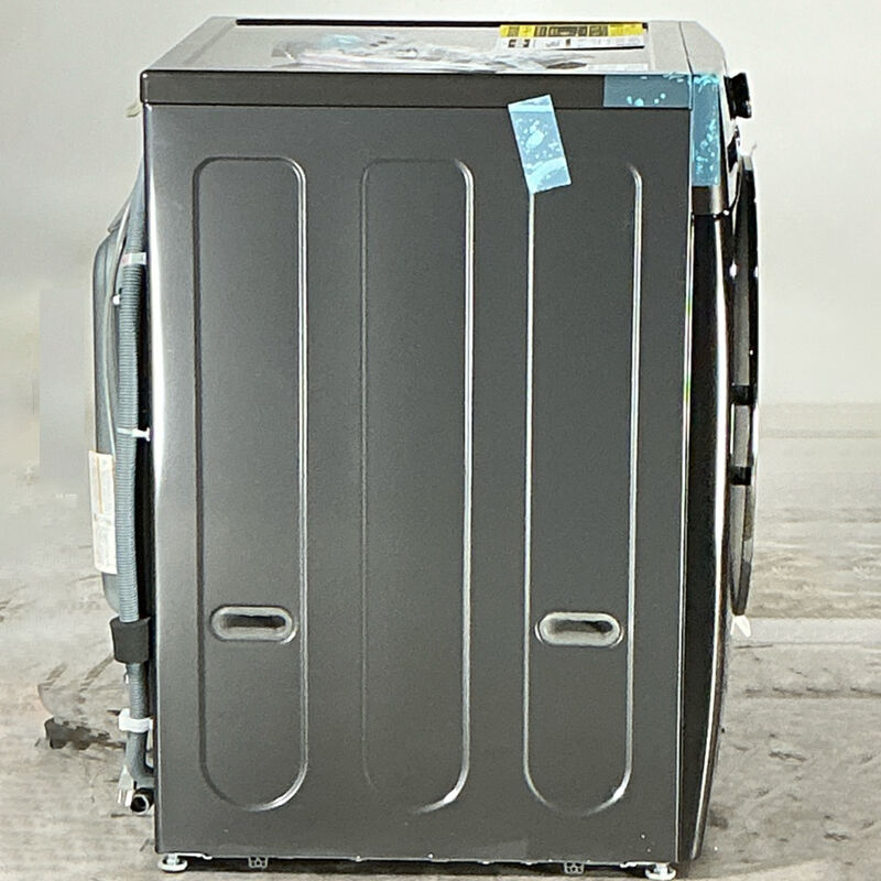 LG 27" 5.0 Cu. Ft. Front Loading Smart Washer with 14 Wash Programs, 13 Wash Options, Sanitize Cycle & Steam Wash - Black Stainless Steel (Open Box Fair Condition), , hires